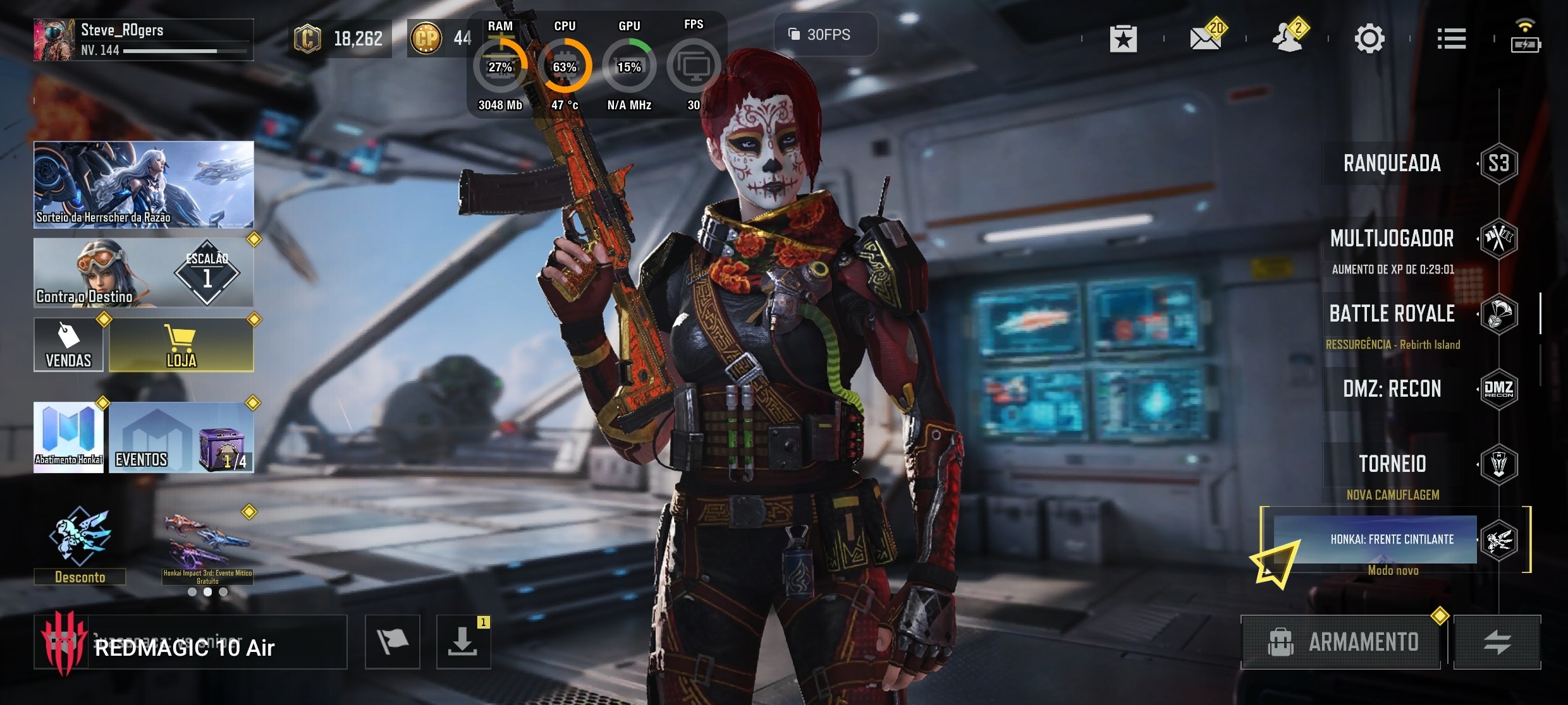 Captura de tela do Gamer Tool