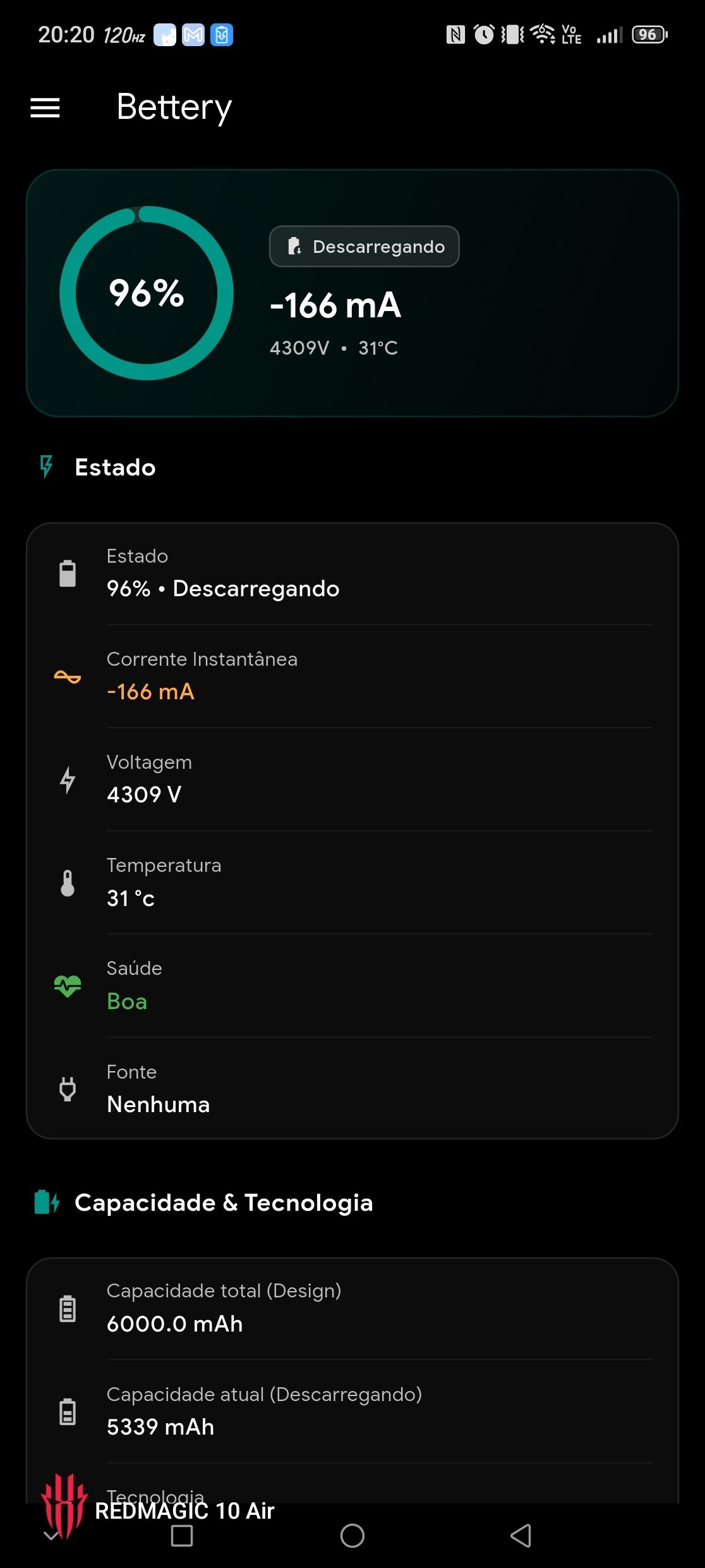 Captura de tela do Gamer Tool